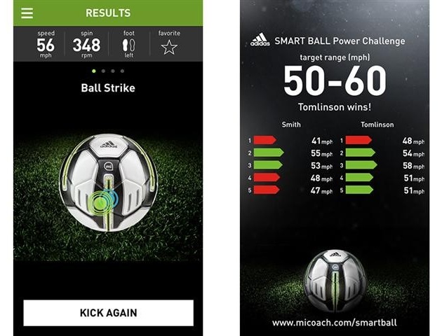 Sensor Packed miCoach Smart Ball Improves Your Game