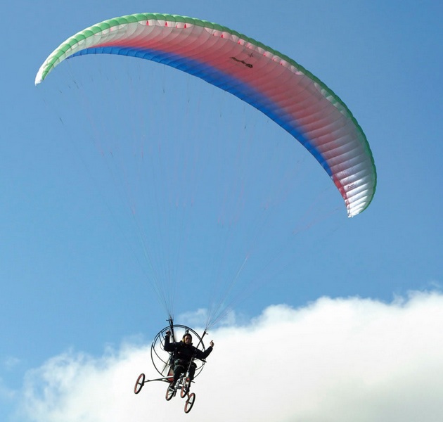 The Worlds First Flying Bicycle