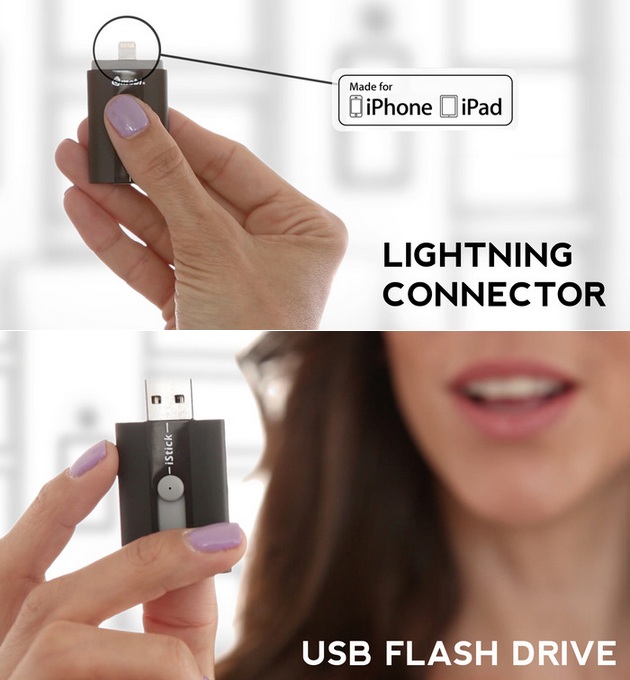 iStick Gives iPhone And iPad Users A USB Drive At Last