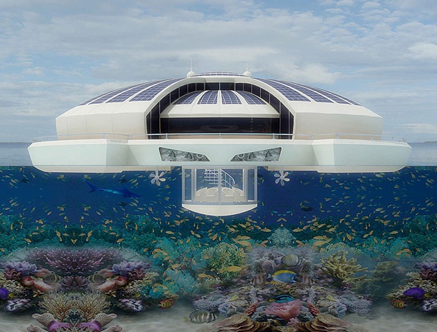 The Luxury Solar Floating Island Resort (7)
