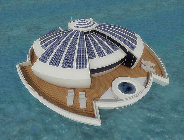 The Luxury Solar Floating Island Resort (5)