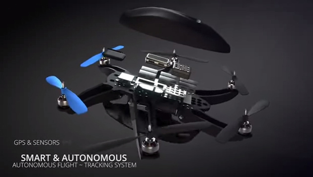 Hexo Flying Drone Will Autonomously Follow and Film You (3)