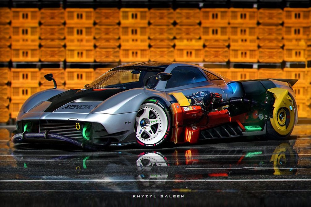 Saleem Khyzyl Uses Only Photoshop to Design These Futuristic Cars