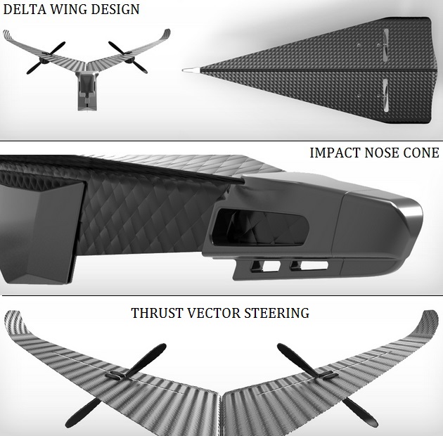 Carbon Flyer Crash Proof Video Drone (3)