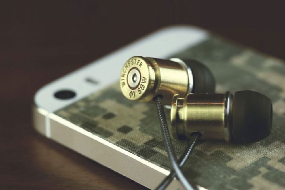 DIY Bullet Casing Earphones