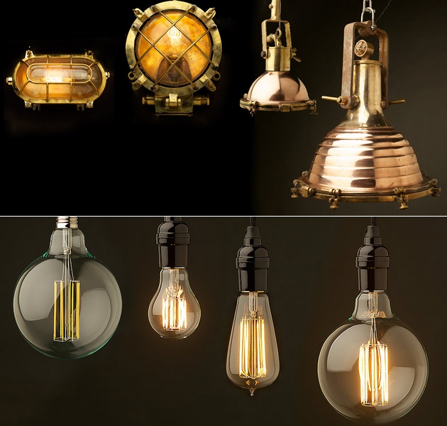 Edison Light Globes Steampunk Lamps