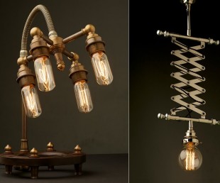 Edison Light Globes Steampunk Lamps