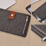 Grey Felt iPad Sleeve