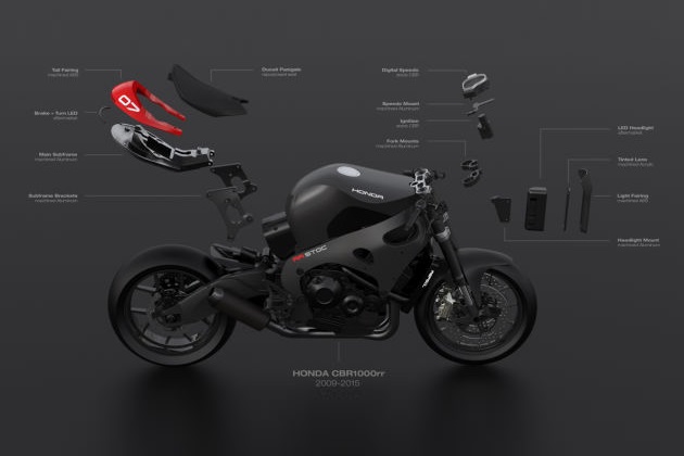 Transform your Honda CBR into a Sci-Fi Street Fighter