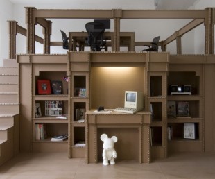 Incredible Amsterdam Office Created Entirely From Cardboard
