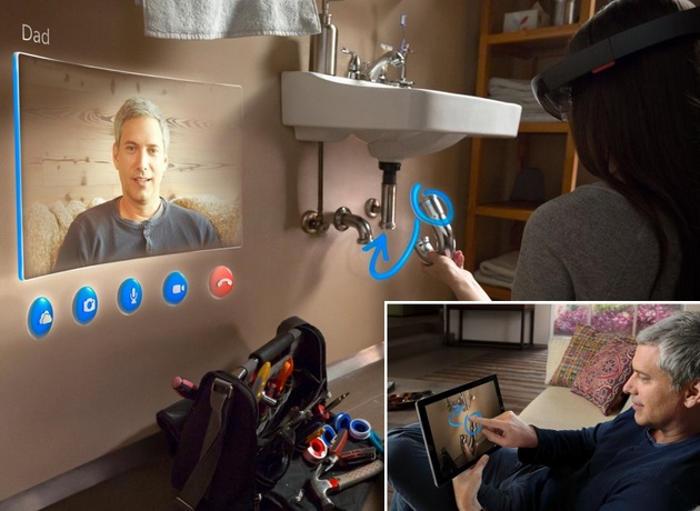 Microsoft Hololens Brings Hollywood into Reality