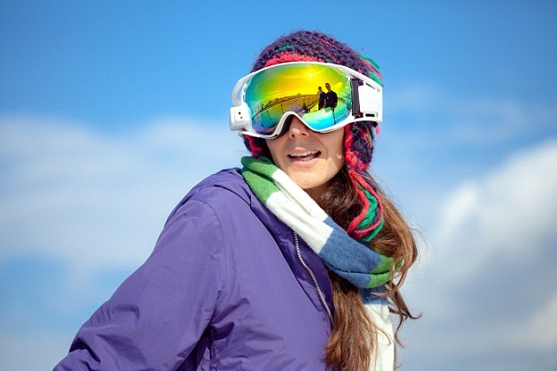 RideOn Augmented Reality Ski Goggles for Snow Sports
