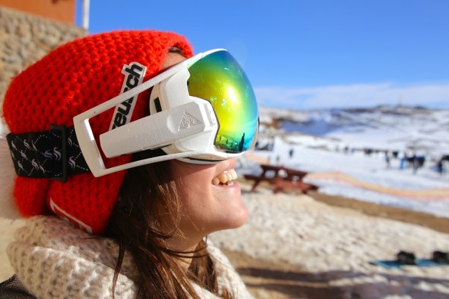 RideOn Augmented Reality Ski Goggles for Snow Sports