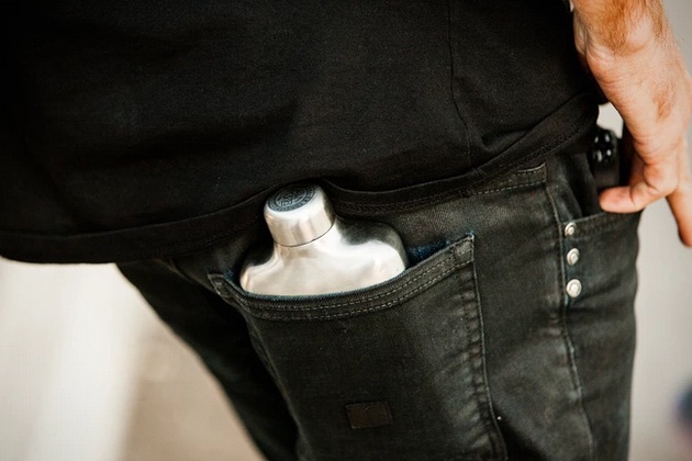 Fred Water Flask with More Water Less Sugar