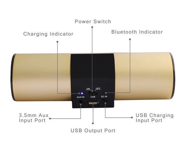 LuguLake II Wireless Speaker with Charging Pad and Stand Dock (3)