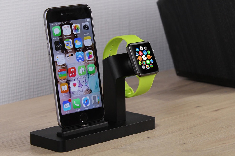 Premium One All in One Dock for Apple Watch & iPhone (3)