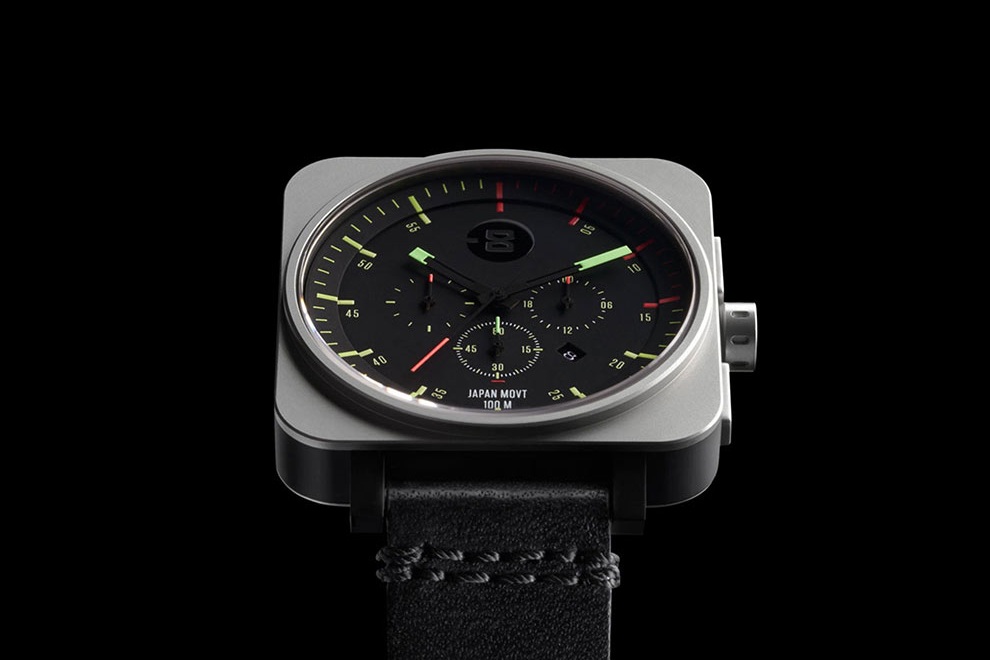 MINUS-8 Zone 2 Square Chrono Watches (1)