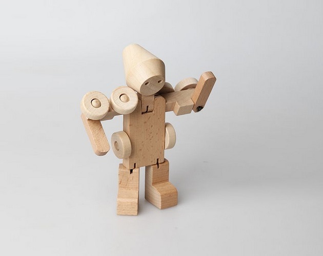 Meet WooBots - Creative Wooden Robot Toy - Bonjourlife