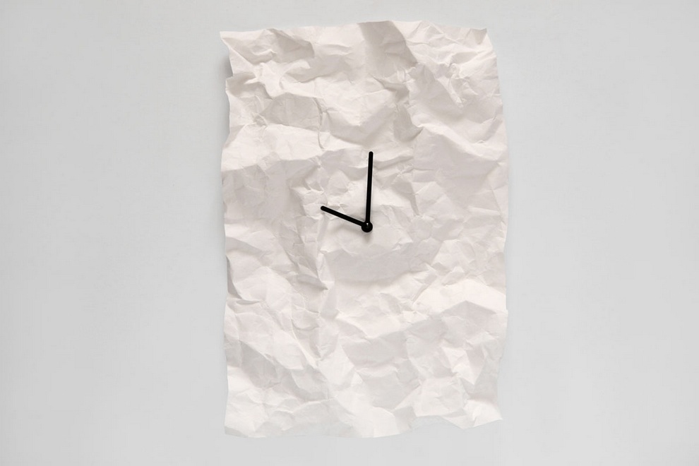 NEW-TIME Wall Clock by Veronika Szalai (4)