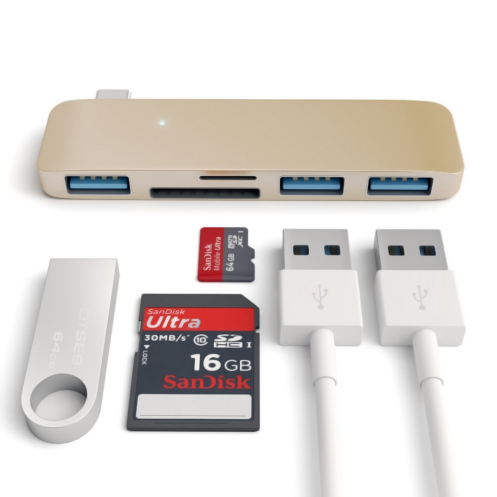 Satech USB 3 Combo Hub (2)
