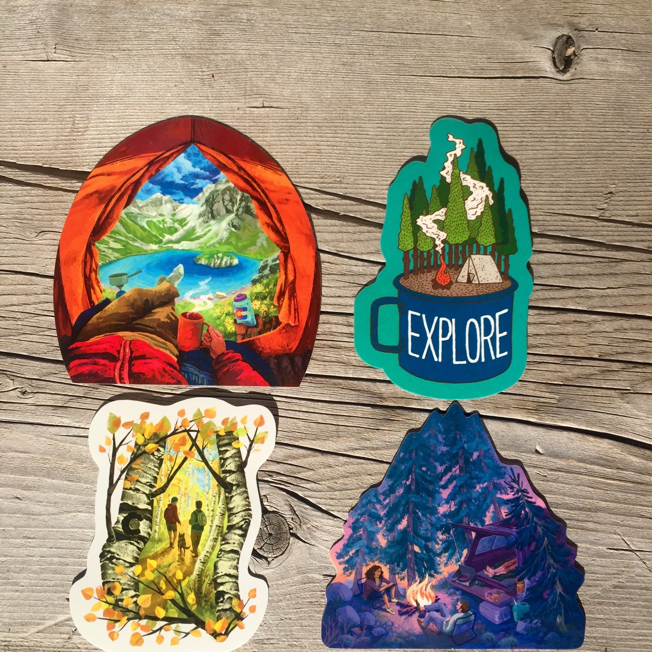 4 sticker Art Bonjourlife