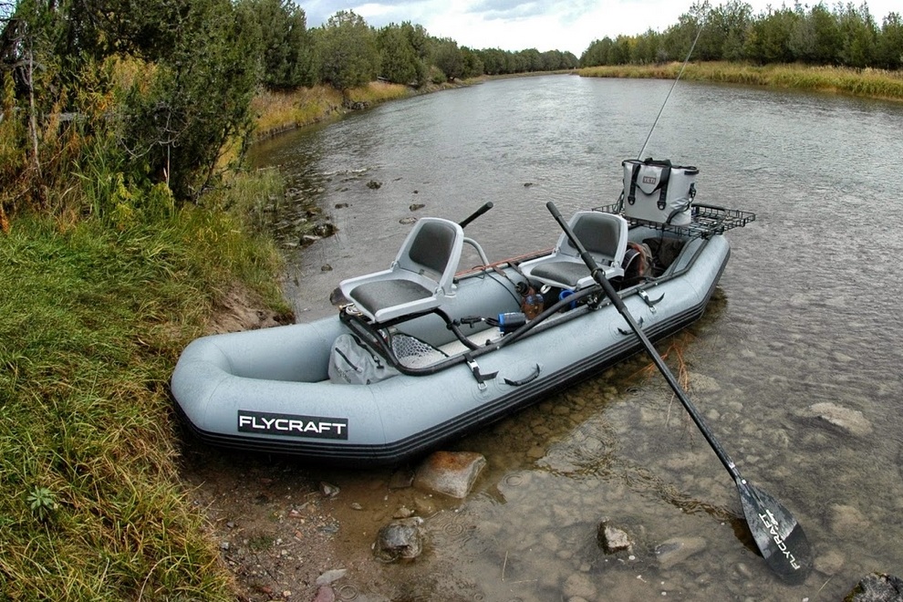 Flycraft is Versatile Inflatable Fishing Boat for Personal 