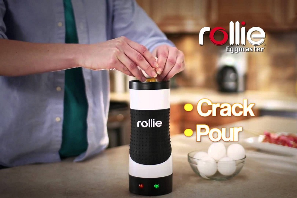 Rollie Vertical Egg Cooker Helps Making Breakfast Faster - Bonjourlife