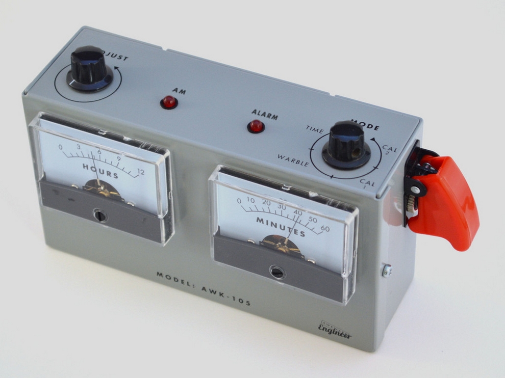 Voltmeter Analog Alarm Clock (2)