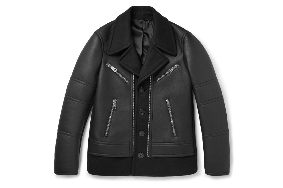 Neil Barrett's Sports Biker-Inspired Leather Jacket - Bonjourlife