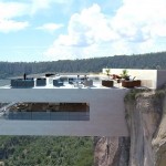 Luxury Cantilevered Restaurant Overhangs Mexico Copper Canyon (3)