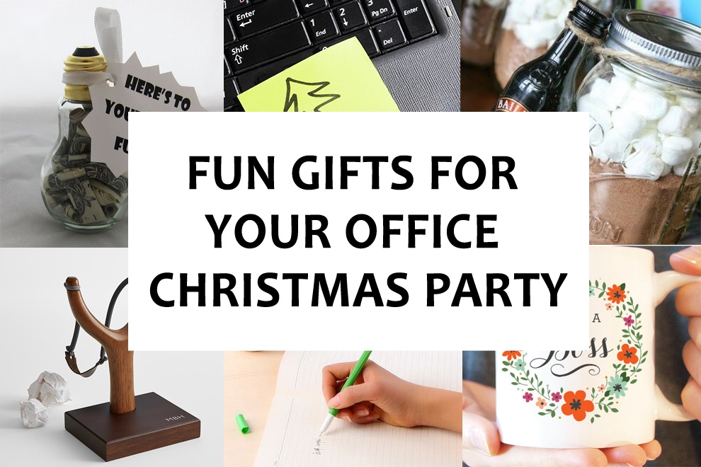 Fun Gifts for Your Office Christmas Party Bonjourlife