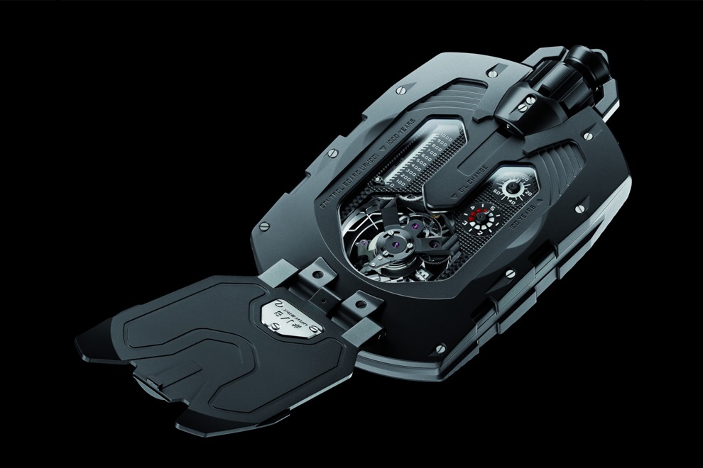 Expensive URWERK UR-1001 TITAN Pocket Watch (1)