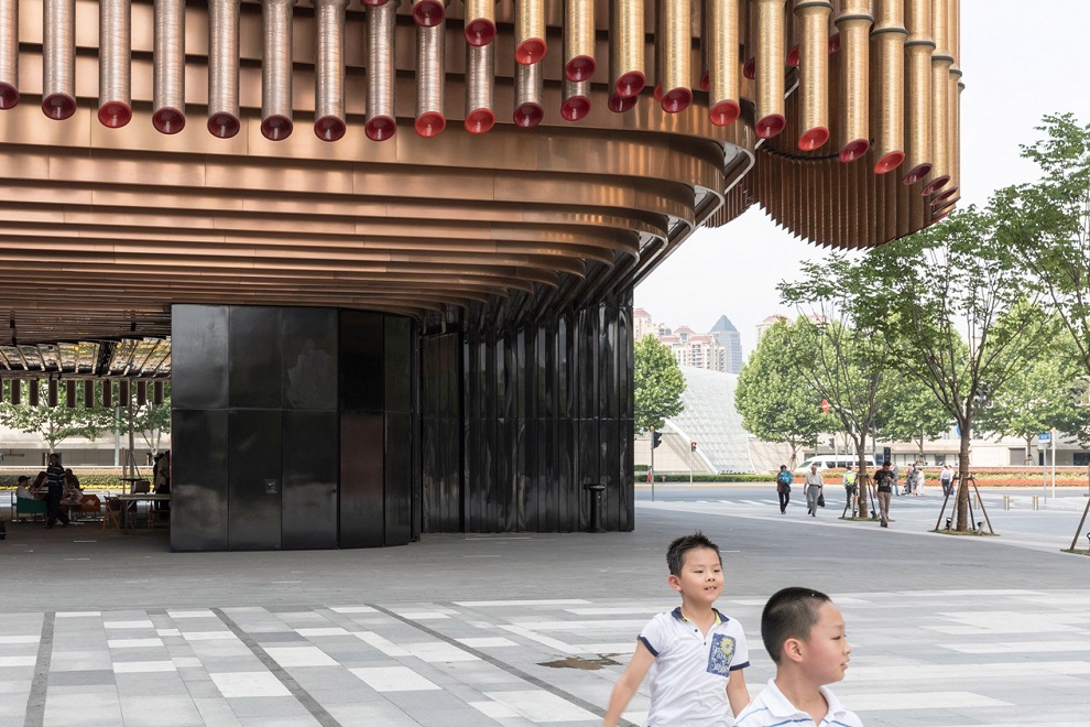 The Graceful Moving Veil of Bund Finance Center, Shanghai (2)