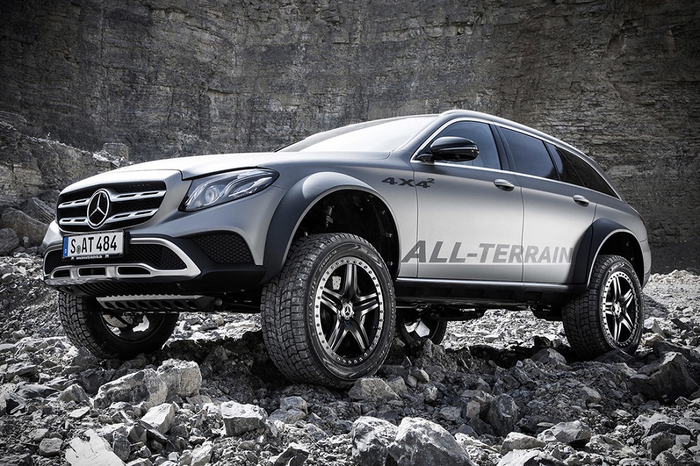 The E-Class All Terrain 4x4² is Most Off-road Capable SUV (6)