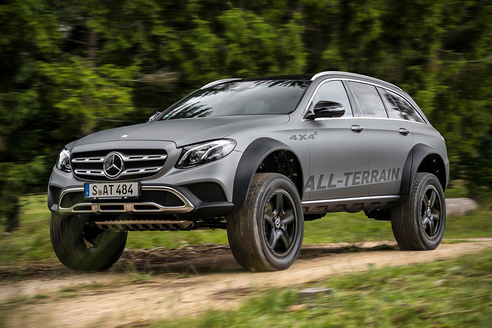 The E-Class All Terrain 4x4² is Most Off-road Capable SUV (1)