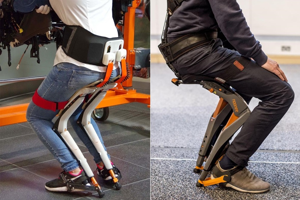 Noonee Chairless Chair Reduces Physical Strain at Work (4)